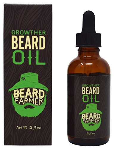 Beard Farmer - Growther Beard Growth Oil (Grow Your Beard Fast) All Natural Beard Oil