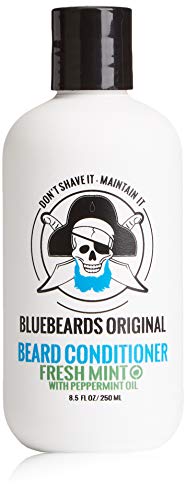 Bluebeards Original Fresh Mint Beard Conditioner with Peppermint Oil, 8.5 OZ