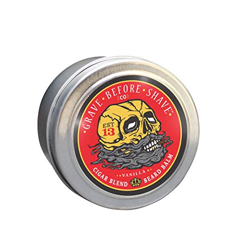 GRAVE BEFORE SHAVE Cigar Blend Beard Balm (Cigar/Vanilla scent) (2 oz.)