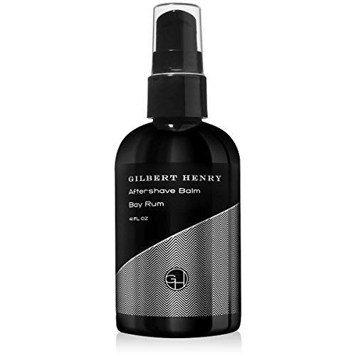 Natural Lavender Aftershave Balm with Aromatherapy Grade Lavender, by Gilbert Henry. Paraben-Free and No Synthetics. Non-Greasy, Ultra Soothing Formula. Made in The U.S.A. 4 fl oz.