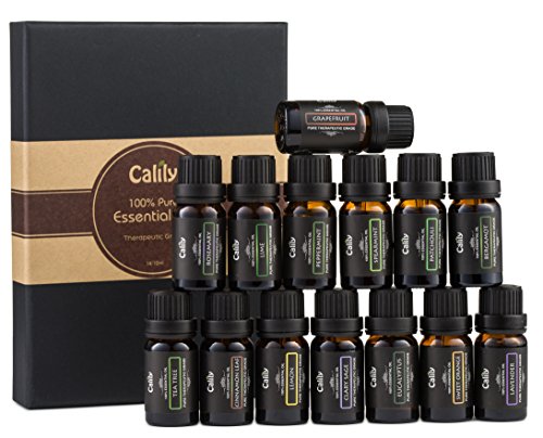 Calily Therapeutic Grade Essential Oil Set, 10ml - Pack of 14