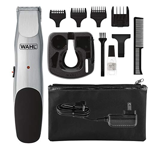 Wahl Groomsman Corded or Cordless Beard Trimmer for Men - Rechargeable Grooming Kit for Facial Hair - Hair Clipper, Shaver & Groomer - Model 9918-6171